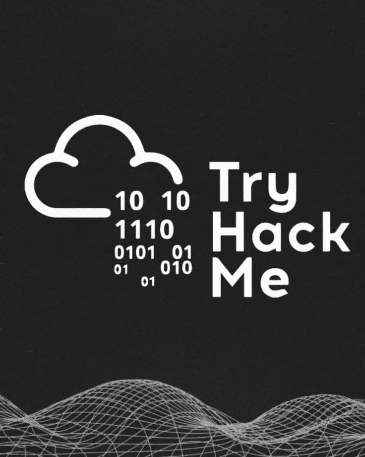 Visuel TryHackMe utilisé pour l’apprentissage cybersécurité